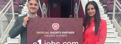 S1JOBS UNVEILED AS HEARTS WOMEN OFFICIAL SHORTS PARTNER