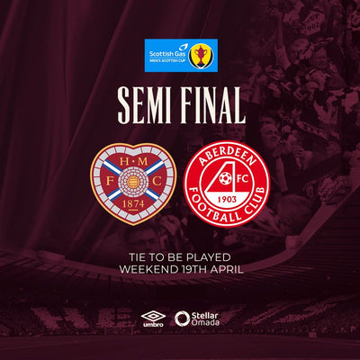 Hearts draw Aberdeen in Scottish Cup semi final