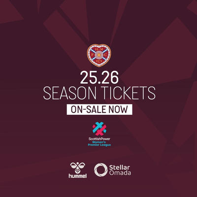 25.26 Hearts Women season tickets on sale now