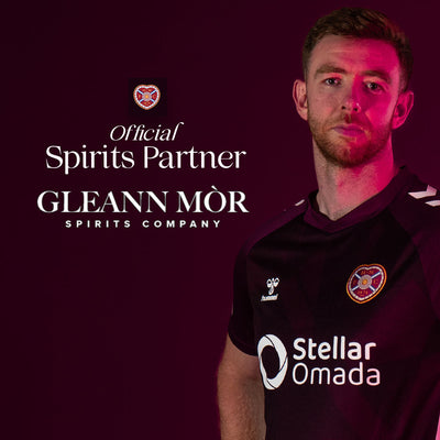 Hearts extend partnership with Gleann Mòr Spirits Company
