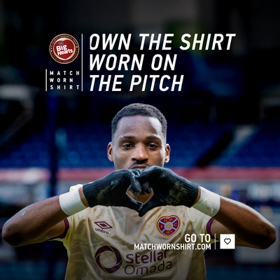 Big Hearts Match-Worn shirt auction