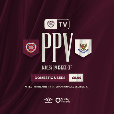 Hearts v St Johnstone live on PPV