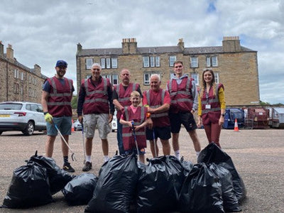 Maroon Mile Community Clean up