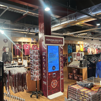 Hearts Clubstore closes for refurbishment