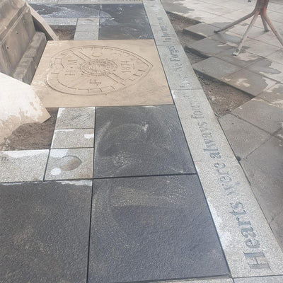 Heart of Midlothian War Memorial Works Complete