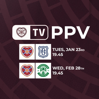 PPV for Dundee and Hibs matches