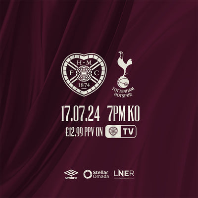 Hearts v Spurs live on PPV