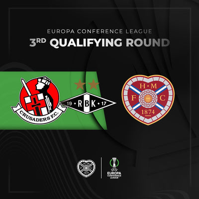 Hearts to face Crusaders or Rosenborg