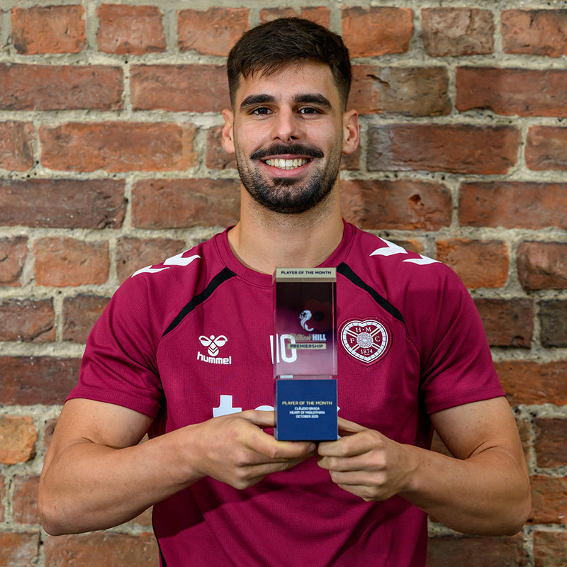 Claudio wins Premiership Player of the Month