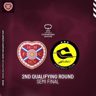 Hearts Women draw FC Gintra in UWCL Q2