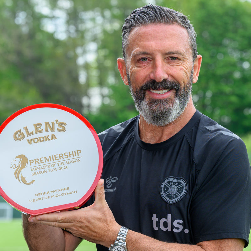 Del is Glen's Premiership Manager of the Season