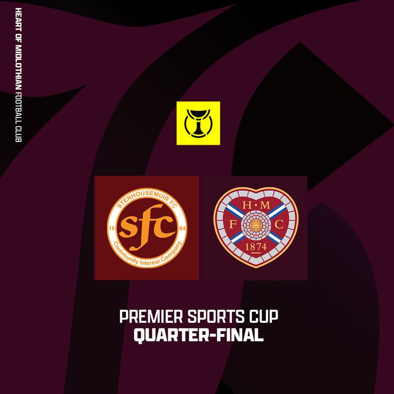 Premier Sports Cup QF fixture confirmed