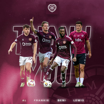 Four players leaving Tynecastle