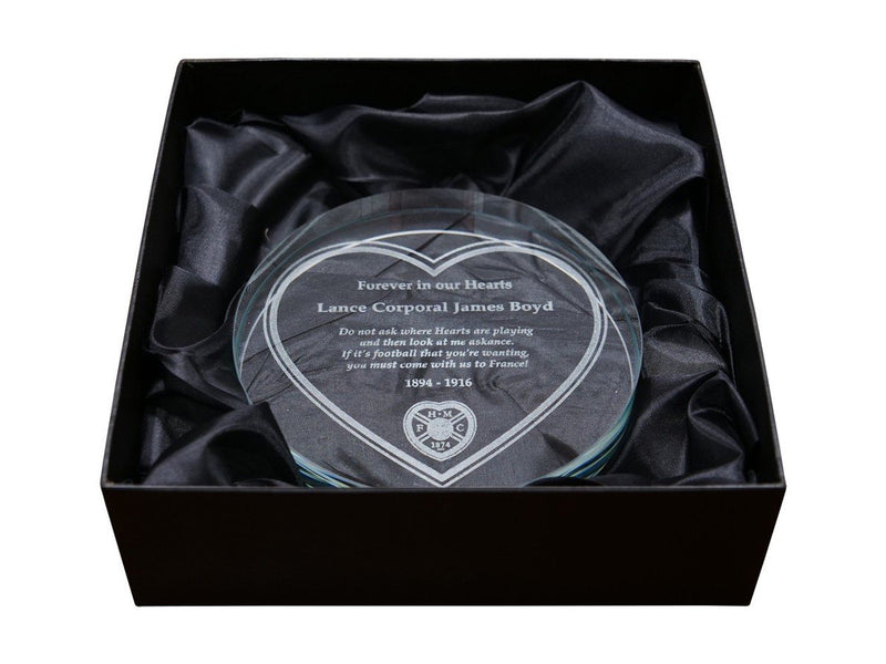 Etched Glass Replica Memorial Plaque